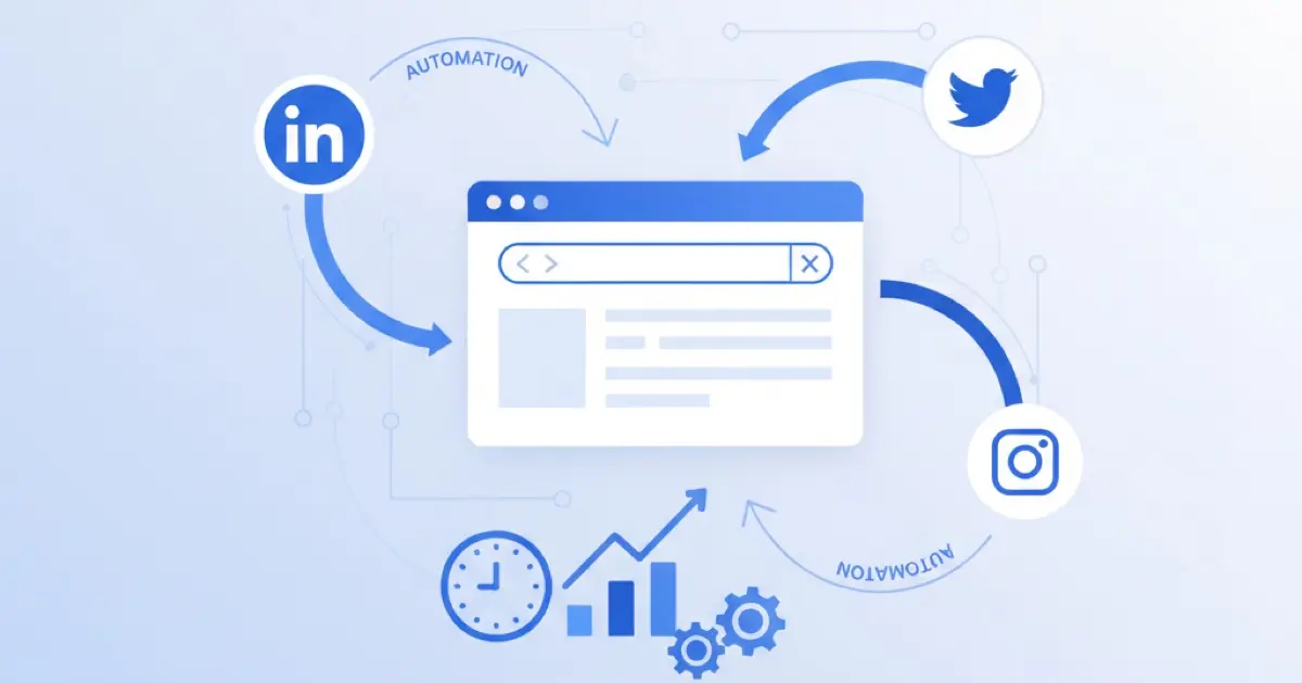 The Browser-Native Social Media Workflow: 4 Automation Pillars for Creators and Agencies