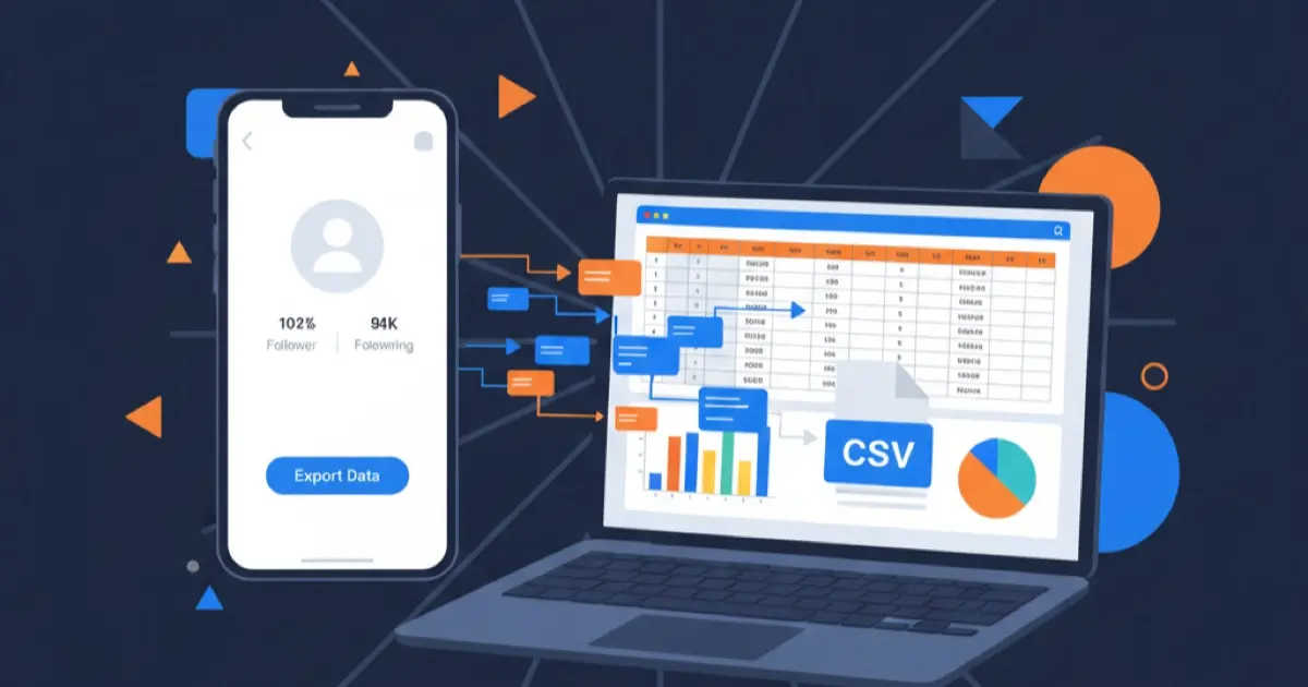 Instagram Follower Export: How to Export Followers to CSV for Audience Analysis